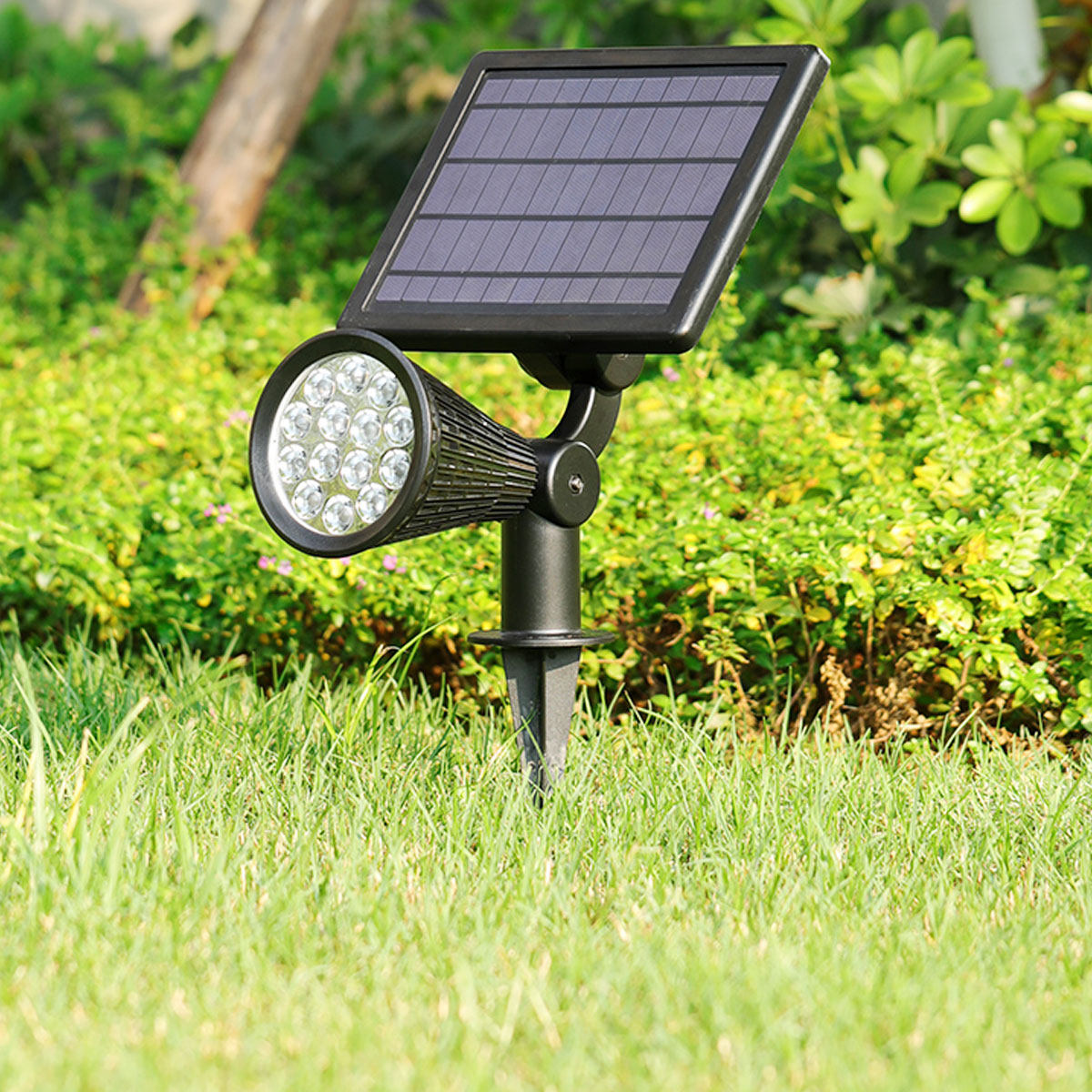 Outdoor Lighting Ground Fixtures - 2 Stück 16 cm Aluminium-Bodenstecker, Rasenlichtpfahl