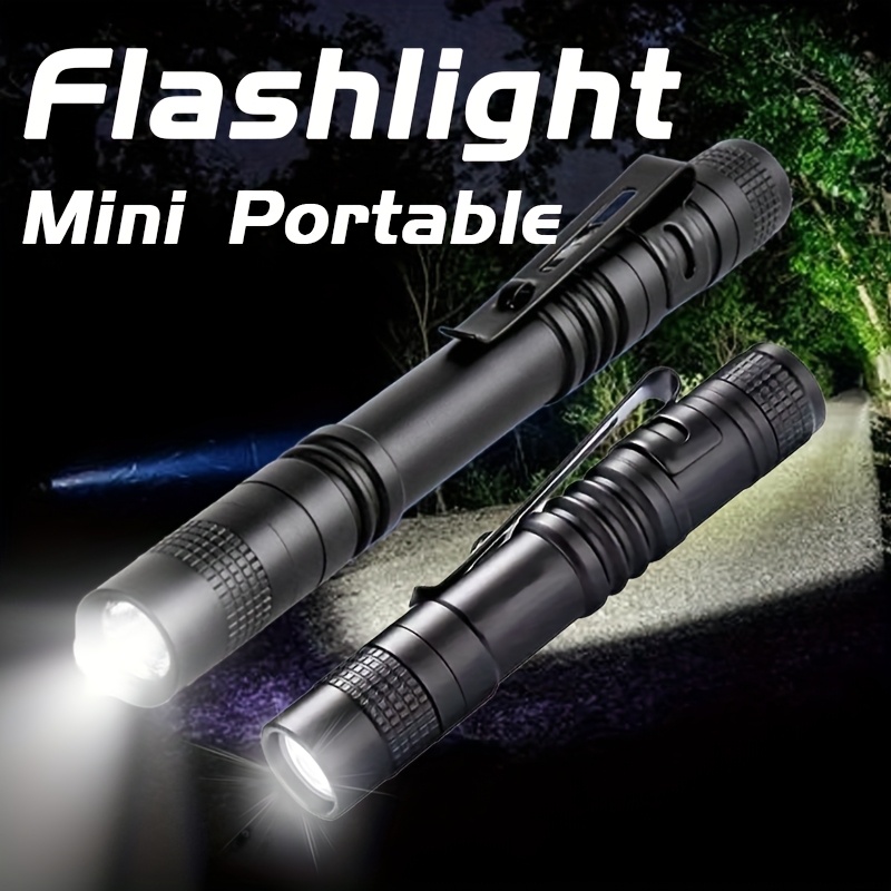 Outdoor Lighting Junction Box - Tragbare Mini-LED-Taschenlampe, ultrahell, hohe Lumen, Handstiftlicht,