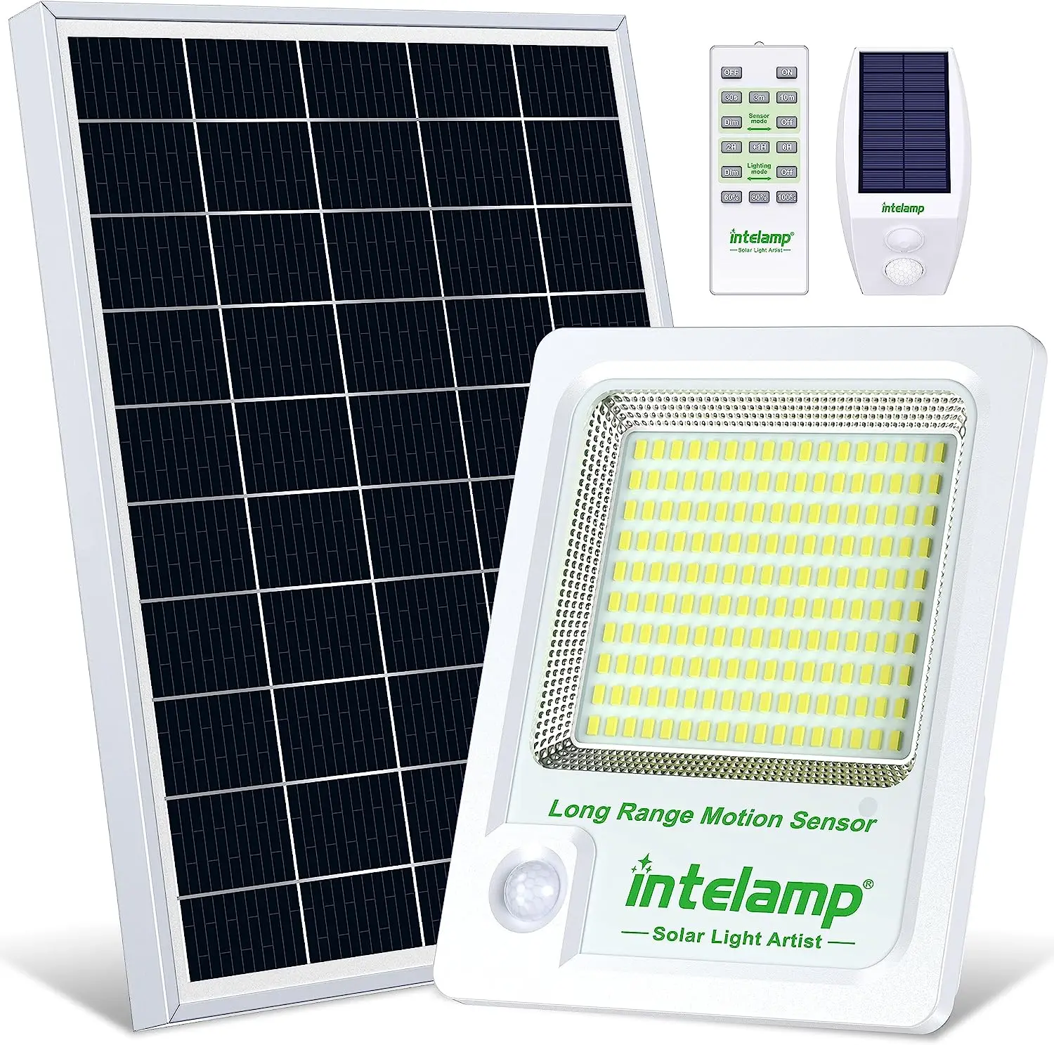 Dusk To Dawn Bulb - Solar licht Outdoor-Bewegungs sensor Hochwassers icherheit