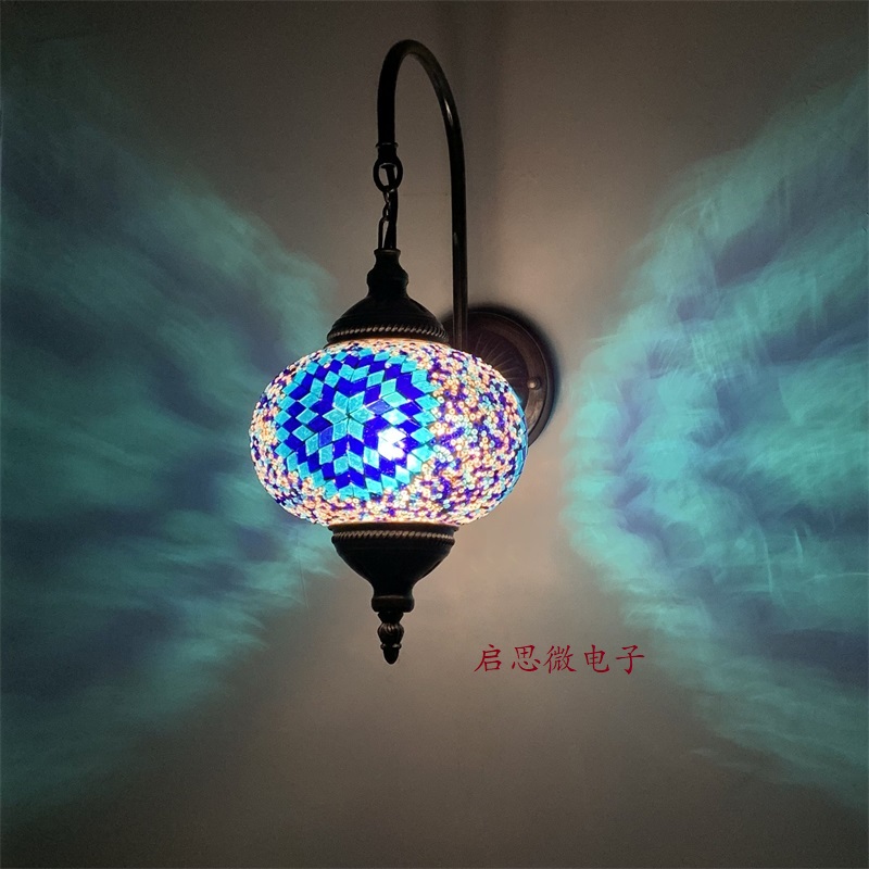 Outdoor Lighting Mediterranean Style - Wasserdichte Art-Deco-Wandleuchte im mediterranen Stil für