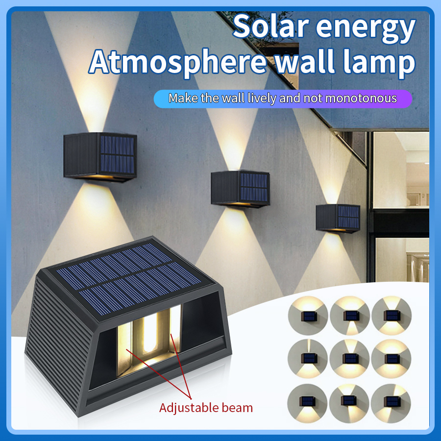 Dusk To Dawn Bulb - Outdoor Solar Zaun Licht LED Wand