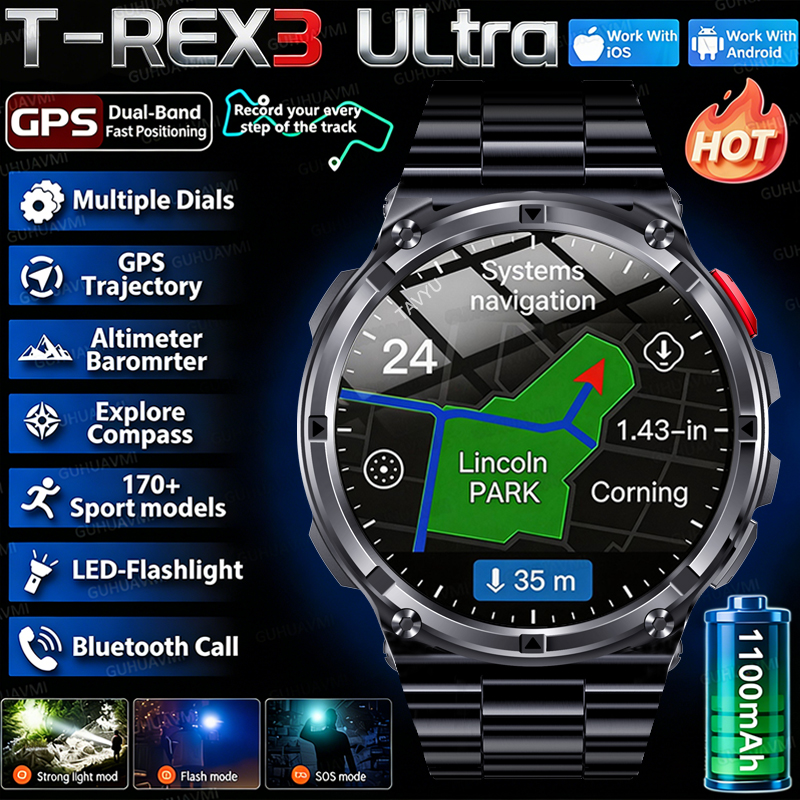 Outdoor Lighting For Steps - 2026 Neue T-Rex3 Pro 1100mAh Akku