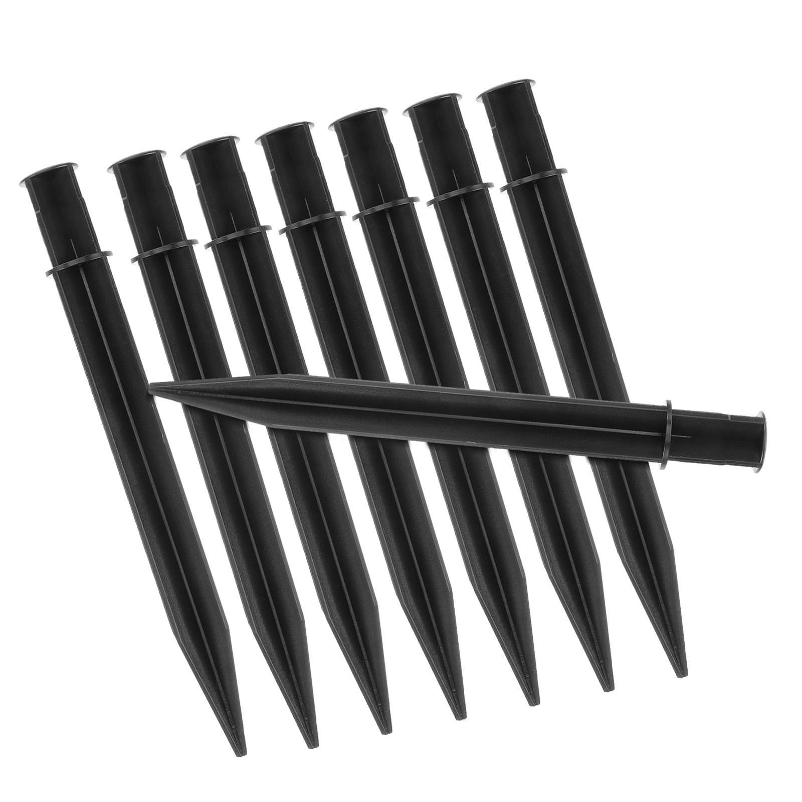 Outdoor Lighting Ground Fixtures - 8 Stück Rasenlampe Erdungsstecker Kunststoff Robuste