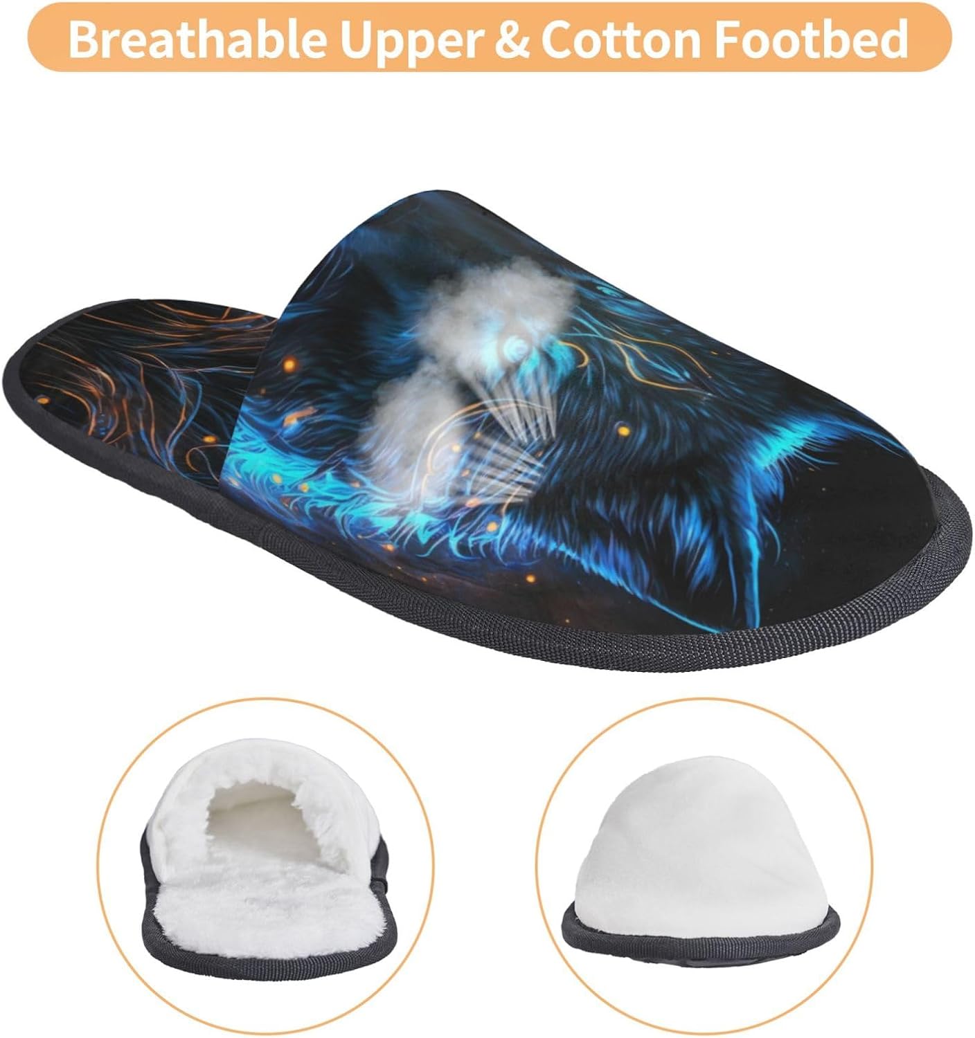 Cool Blue Light Wolf Print Dam – Outdoor Lighting On House Bewertung und Preis