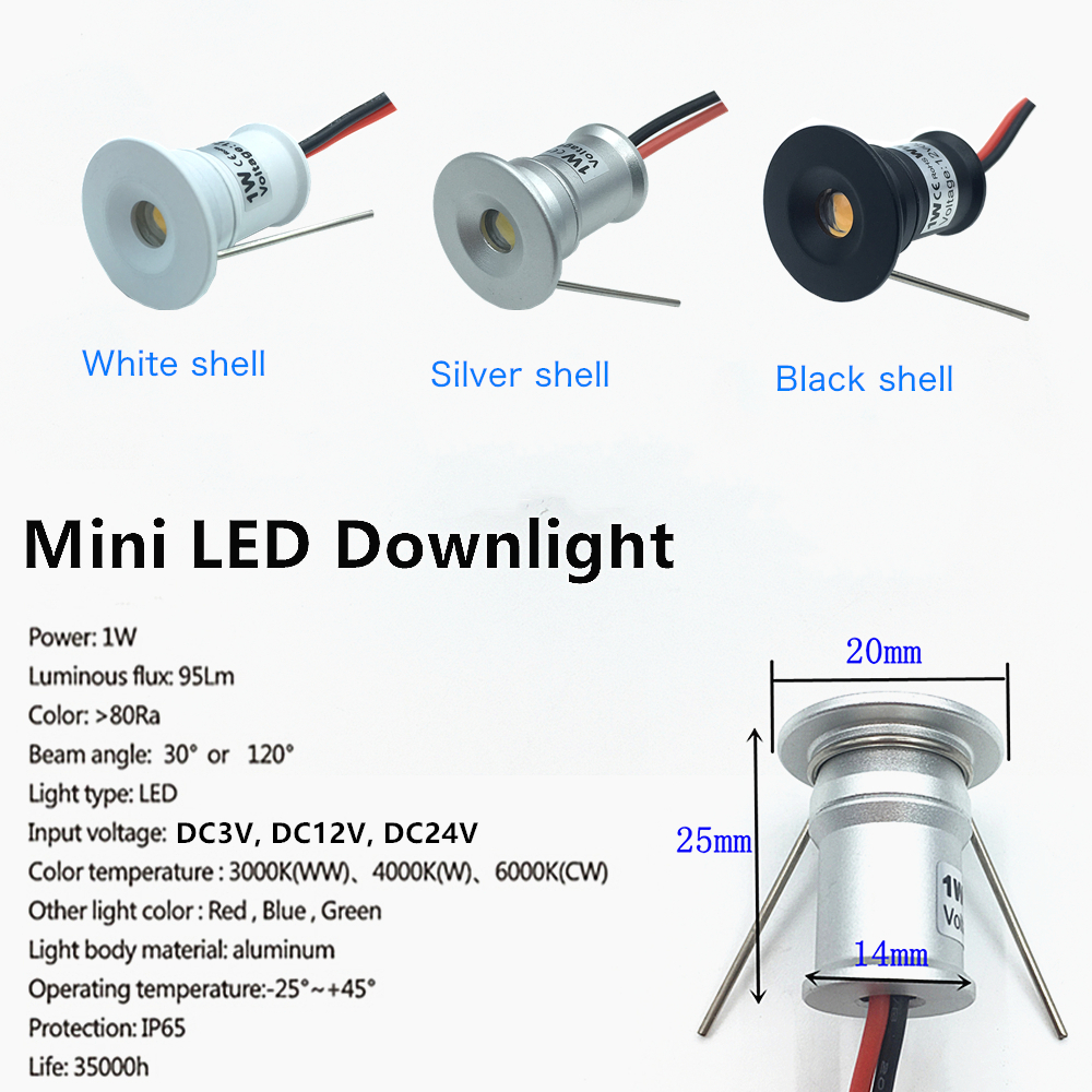 1W Kleiner Einbau-Downlight Au – Outdoor Lighting For Steps Bewertung und Preis