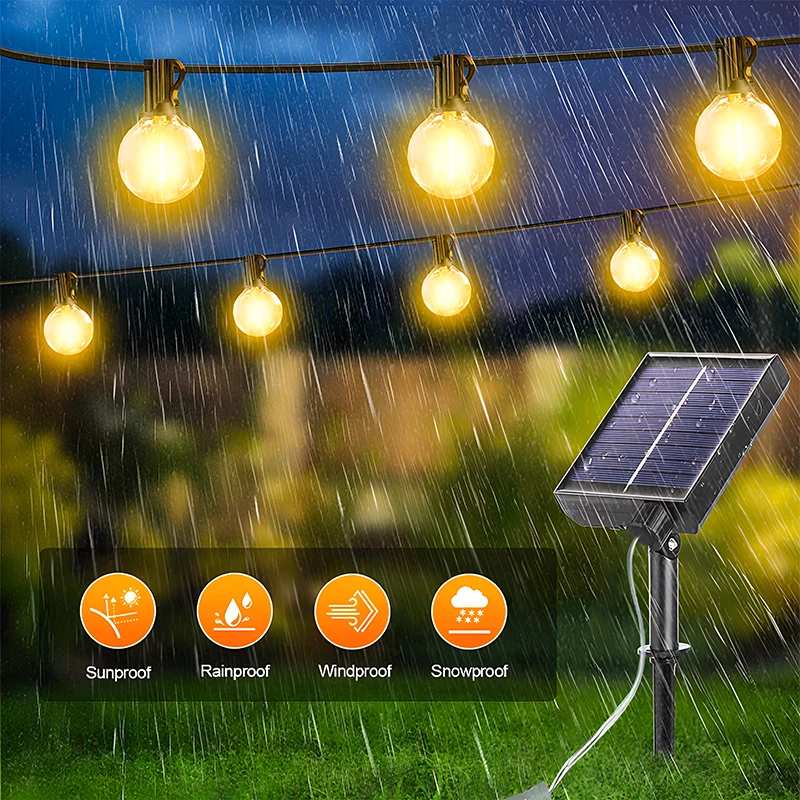 G40 Led Solar Globe Led Lichte – String Light Bistro Bewertung und Preis