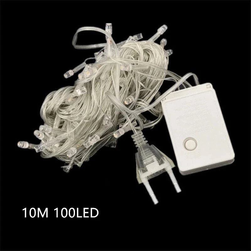 110V 220V 10M 100 LED-Lichterk – Outdoor Lighting On House Bewertung und Preis