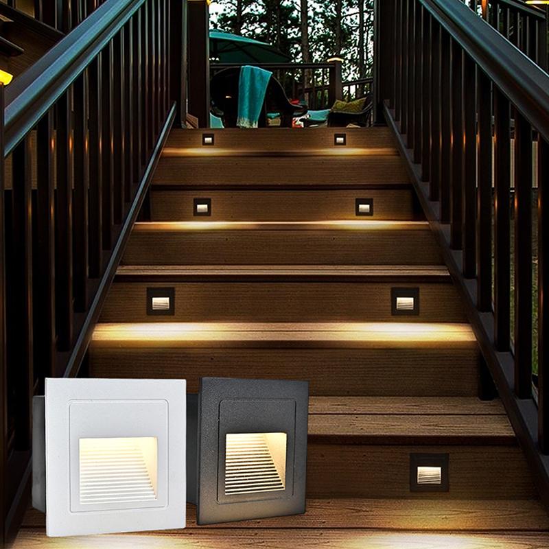 【CCA】3W LED Wasserdichte Stufe – Outdoor Lighting For Steps Bewertung und Preis