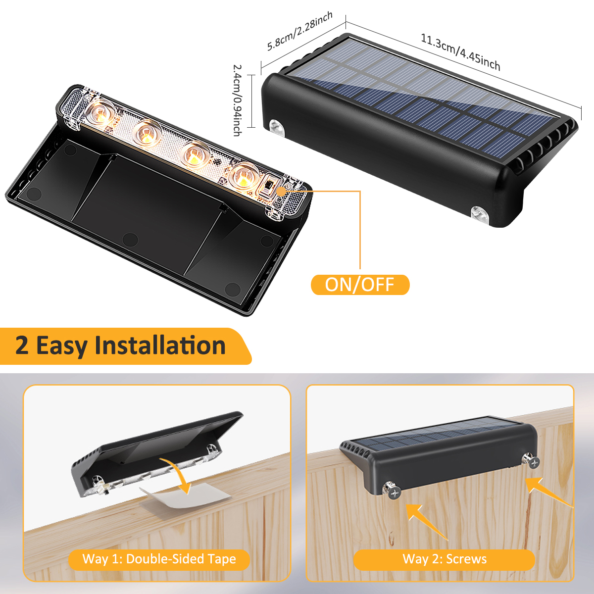 Solar-Zaunleuchte Solar-Terras – Dusk To Dawn Bulb Bewertung und Preis
