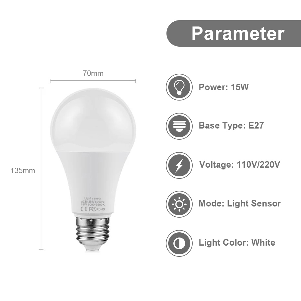 15W E27 LED Dämmerung bis Morg – Dusk To Dawn Bulb Bewertung und Preis