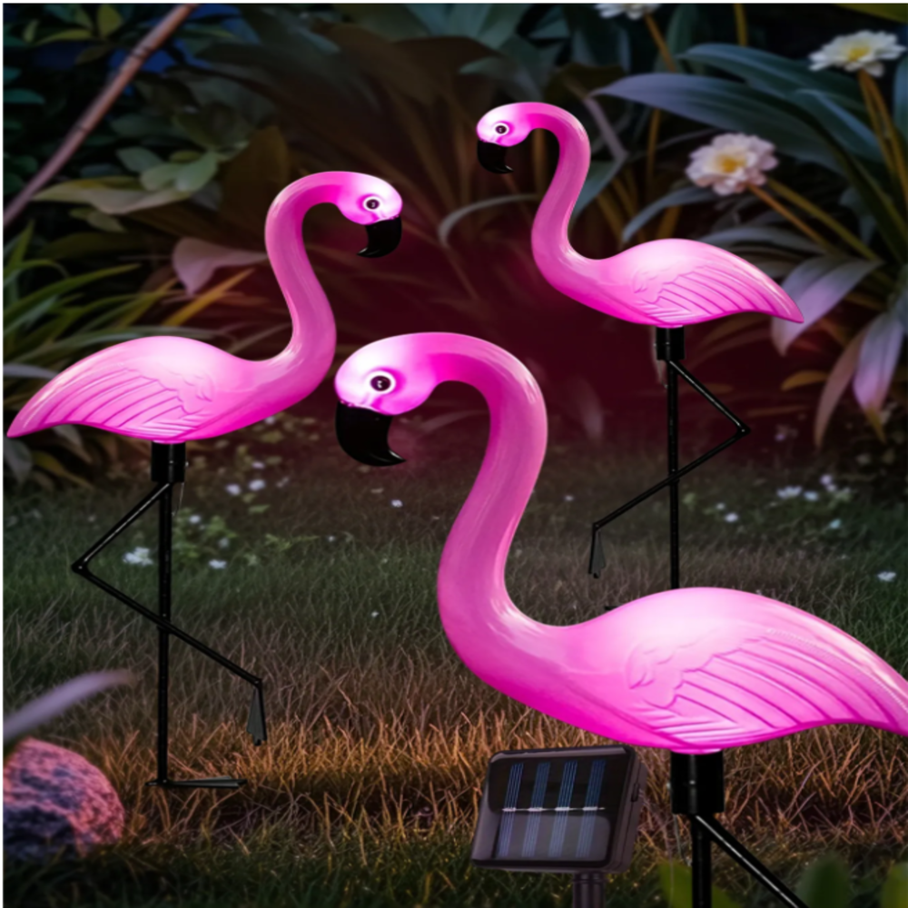 3 Stück solarbetriebene Flamin – Outdoor Lighting Manufacturers Bewertung und Preis