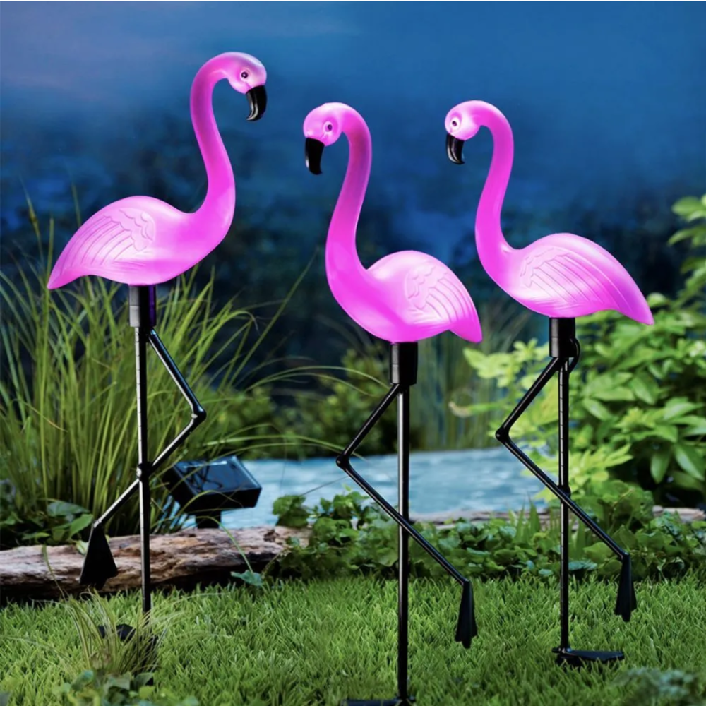 3 Stück solarbetriebene Flamin – Outdoor Lighting Manufacturers Bewertung und Preis
