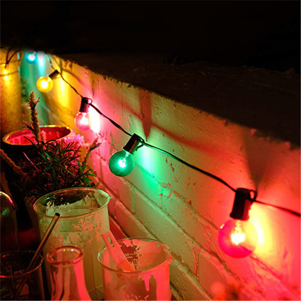 7,5 m 25 G40 Globus-Terrassen- – String Light Bistro Bewertung und Preis