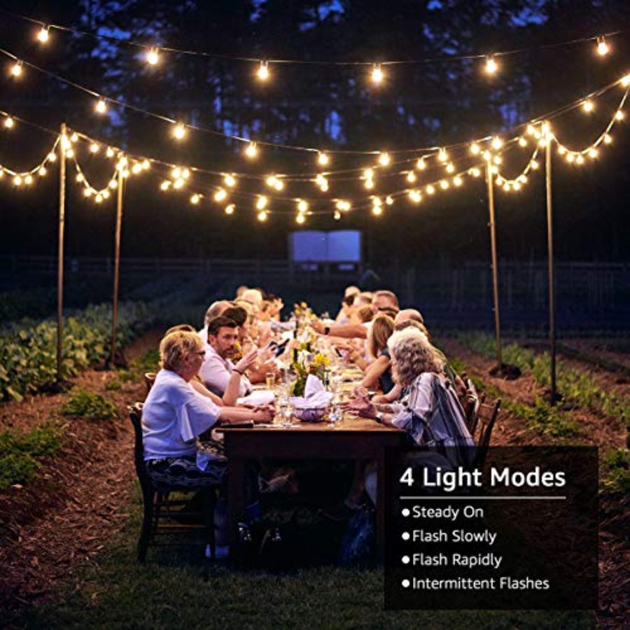 Solarbetriebene Außenlichterke – String Light Bistro Bewertung und Preis
