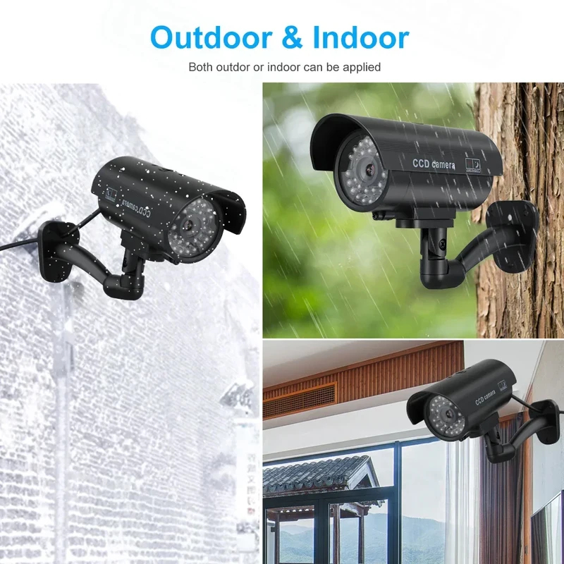 Simulierte Dummy-Kamera mit LE – Outdoor Lighting On House Bewertung und Preis