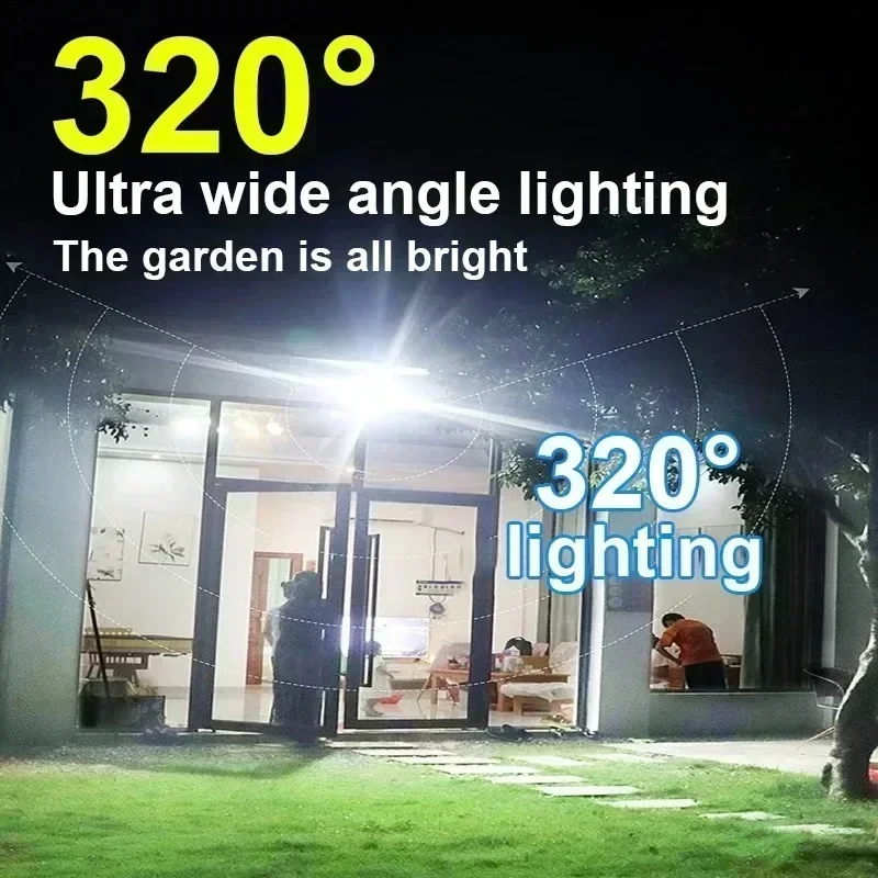 12000LM leistungsstarke Solar- – Outdoor Lighting On House Bewertung und Preis