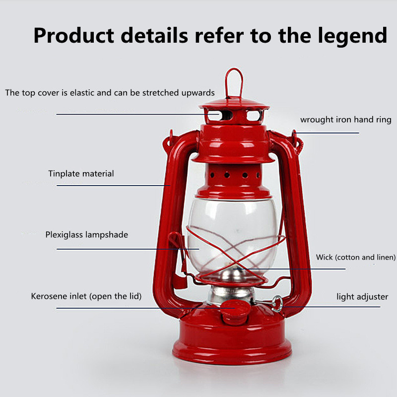 19 cm Retro Outdoor Camping La – Outdoor Lighting Mediterranean Style Bewertung und Preis
