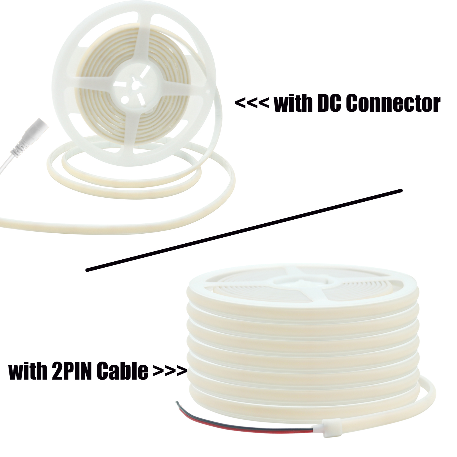 DC12V 24V COB Streifen mit 2PI – Outdoor Lighting On House Bewertung und Preis