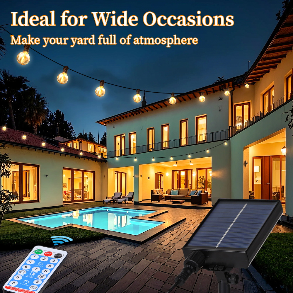Outdoor LED Solar Licht Wasser – String Light Bistro Bewertung und Preis
