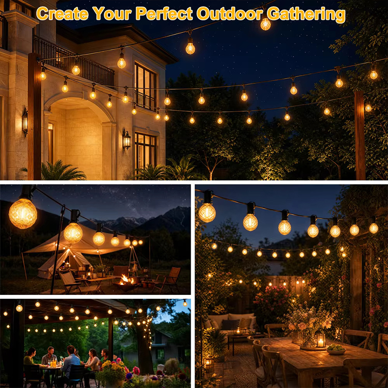 15/20M G40 Ice Diamond Lichter – String Light Bistro Bewertung und Preis