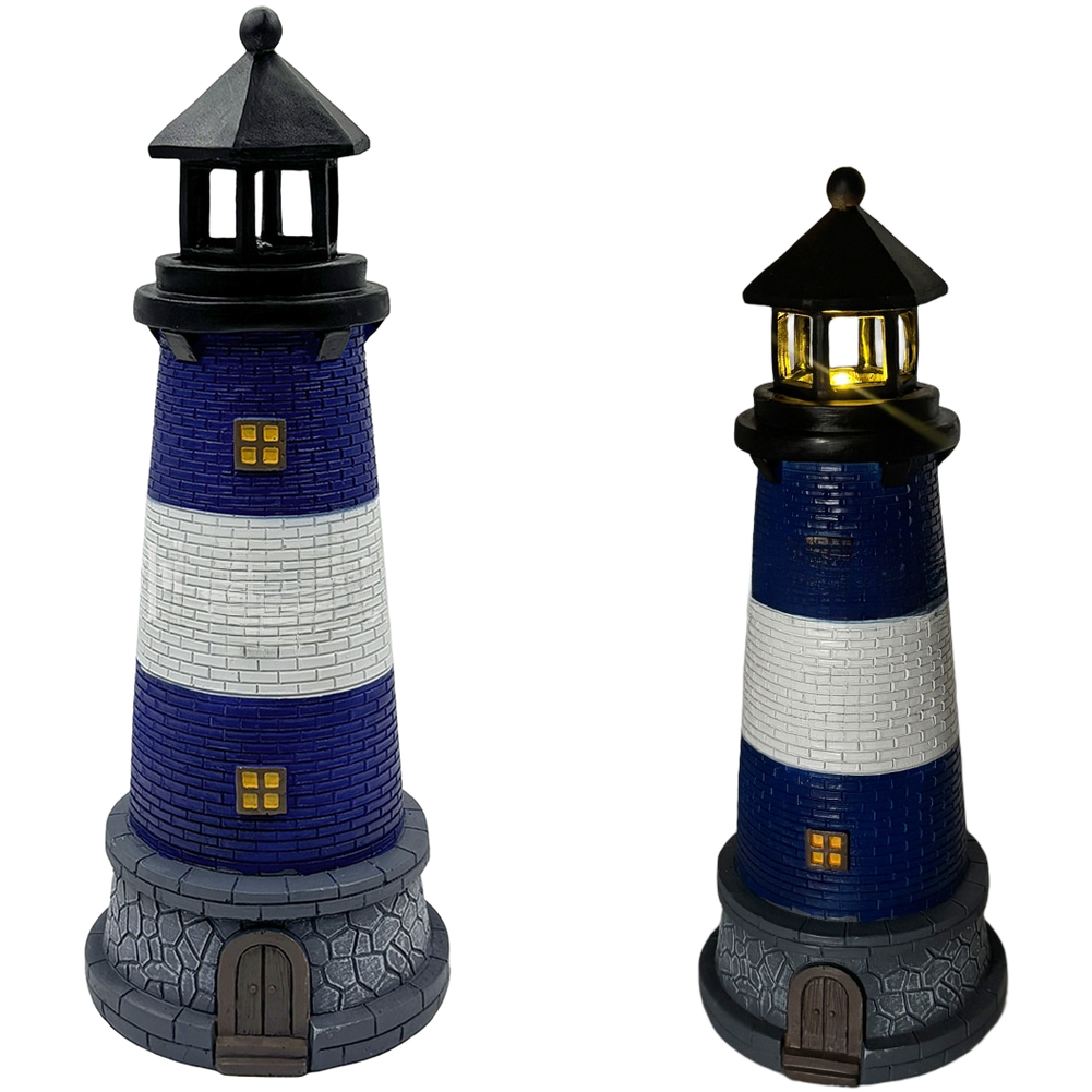 Blau-Roter Solarbetriebener Ha – Outdoor Lighting Mediterranean Style Bewertung und Preis