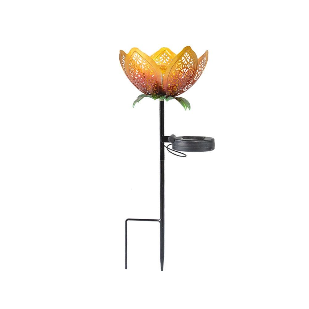 Lotusförmige solarbetriebene L – Outdoor Lighting Ground Fixtures Bewertung und Preis
