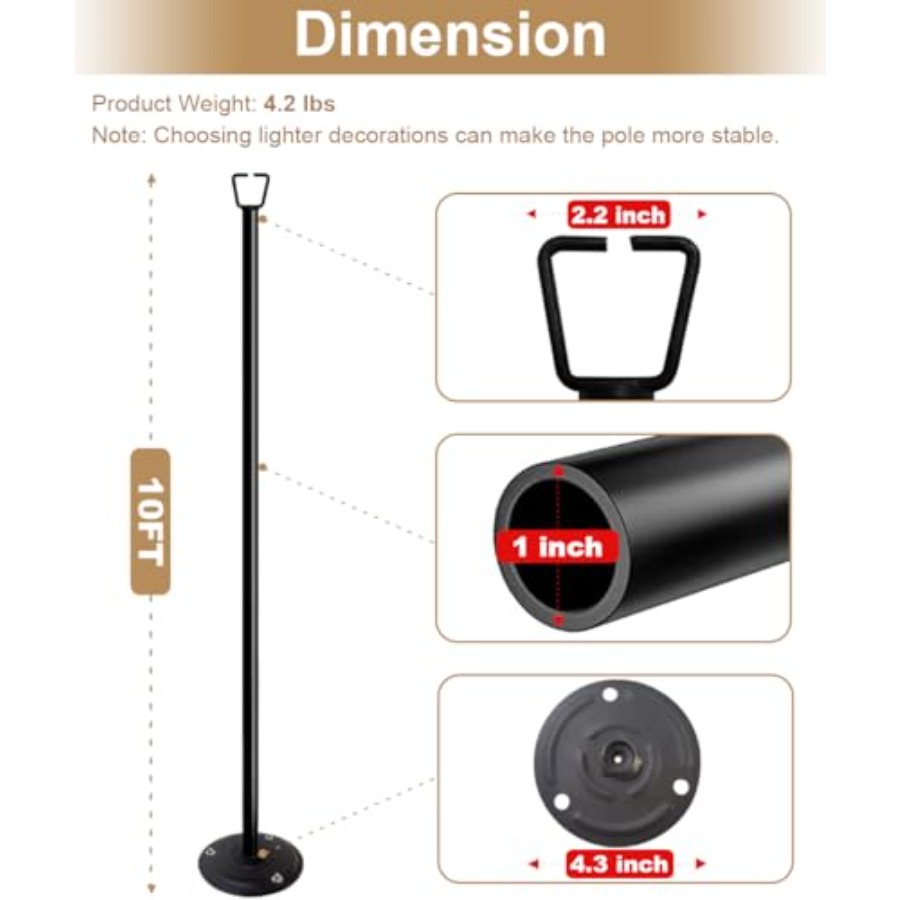 3-Meter-Bodenständer für Licht – String Light Bistro Bewertung und Preis