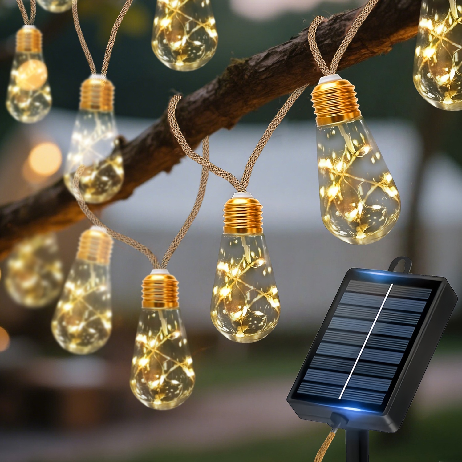 Solar-Lichterkette für den Auß – String Light Bistro Bewertung und Preis