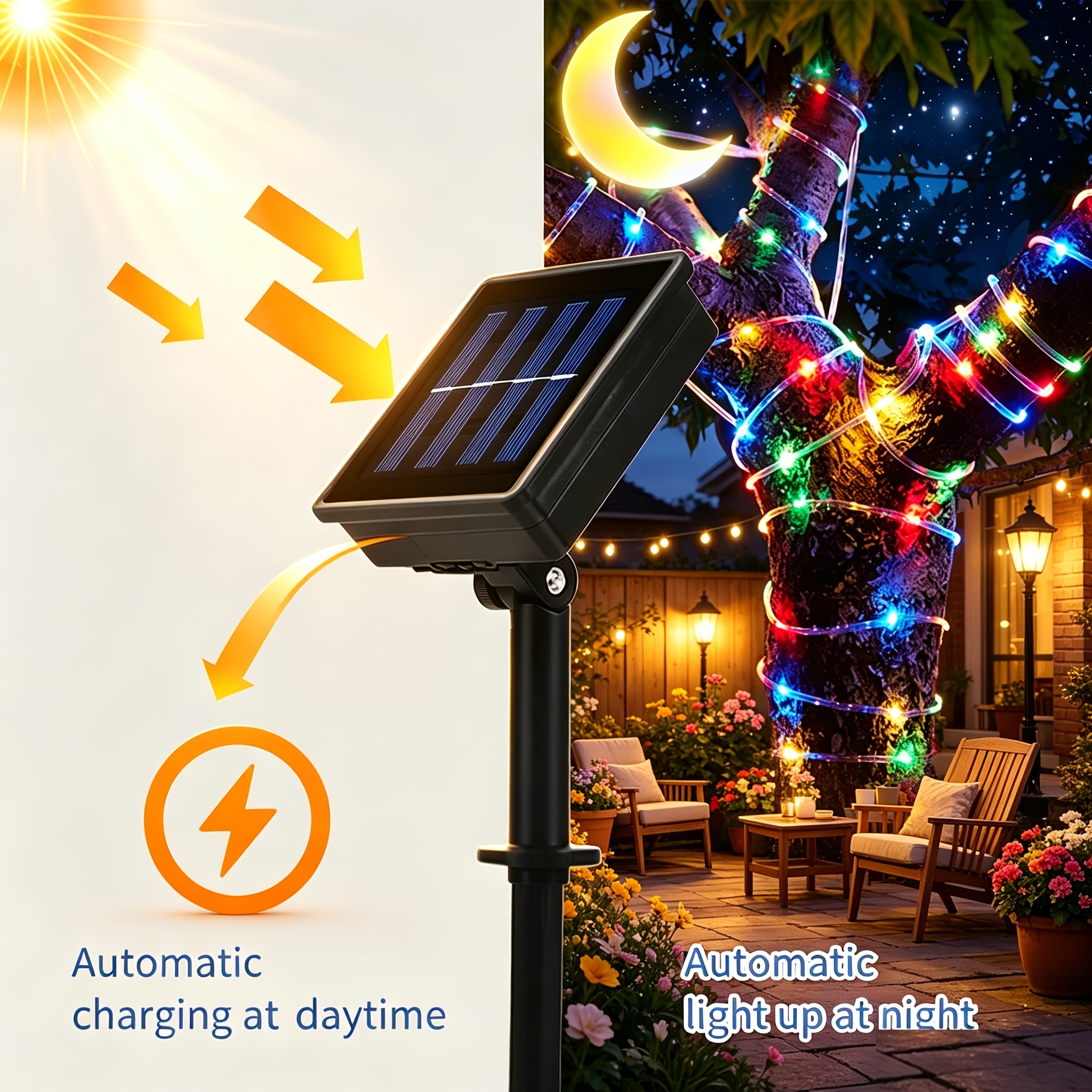 Outdoor Solar-LED-Lichterkette – Outdoor Lighting On House Bewertung und Preis