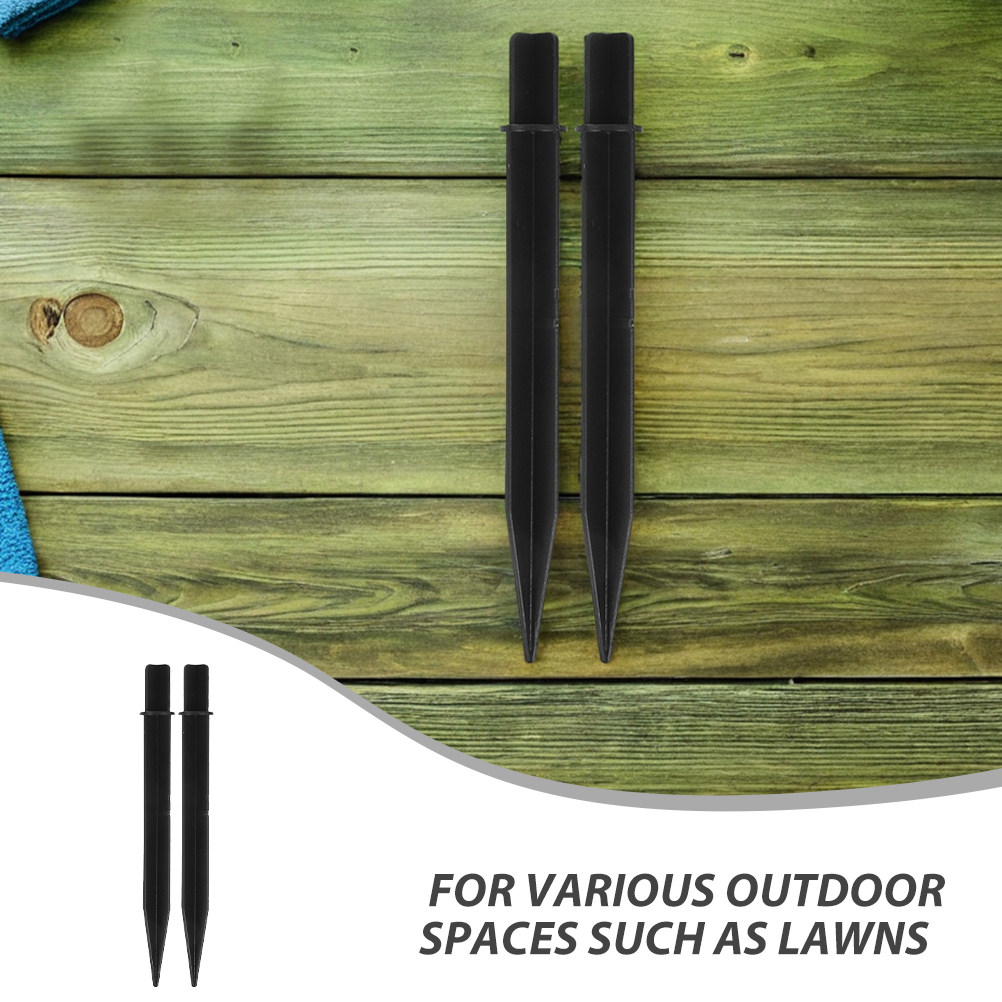 15 Stück schwarze Kunststoff-E – Outdoor Lighting Ground Fixtures Bewertung und Preis
