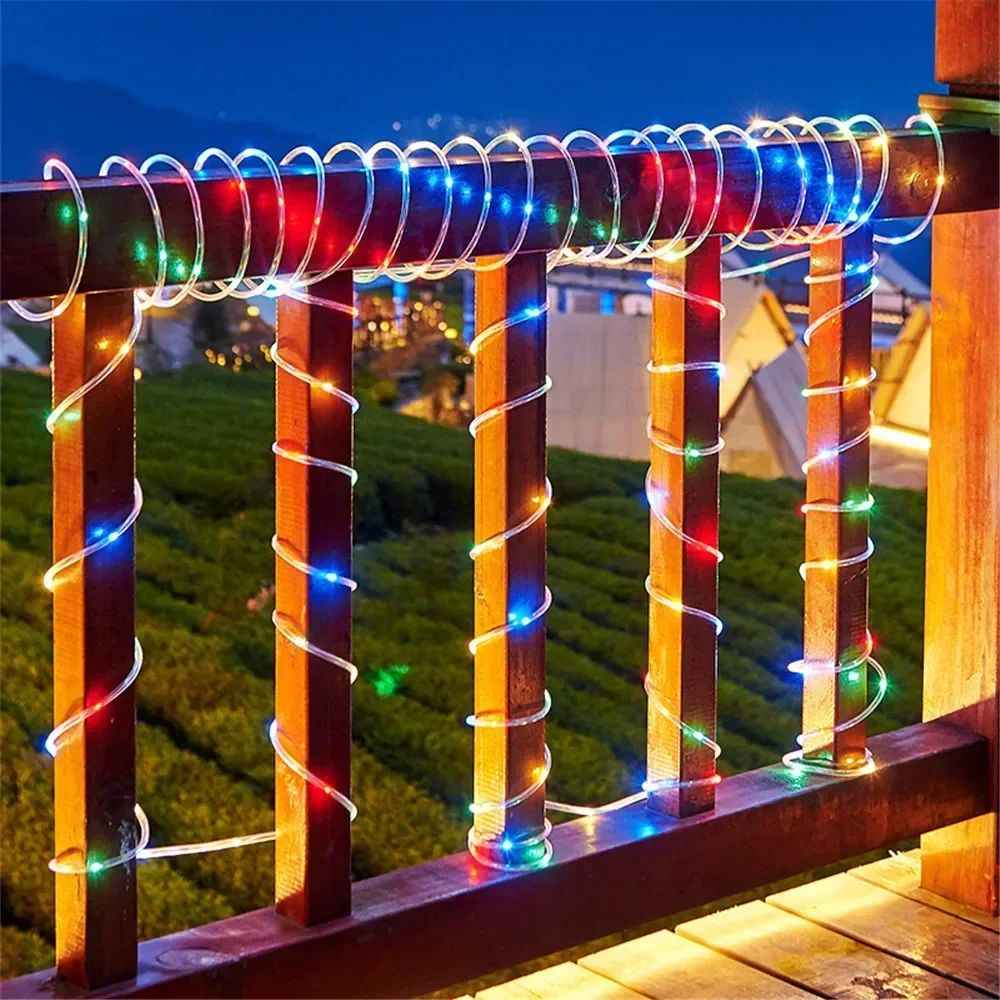 Solar-Lichterketten für Außenb – Outdoor Lighting On House Bewertung und Preis