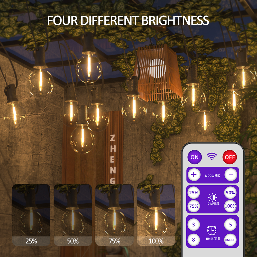 Solar-Lichterkette für den Auß – String Light Bistro Bewertung und Preis