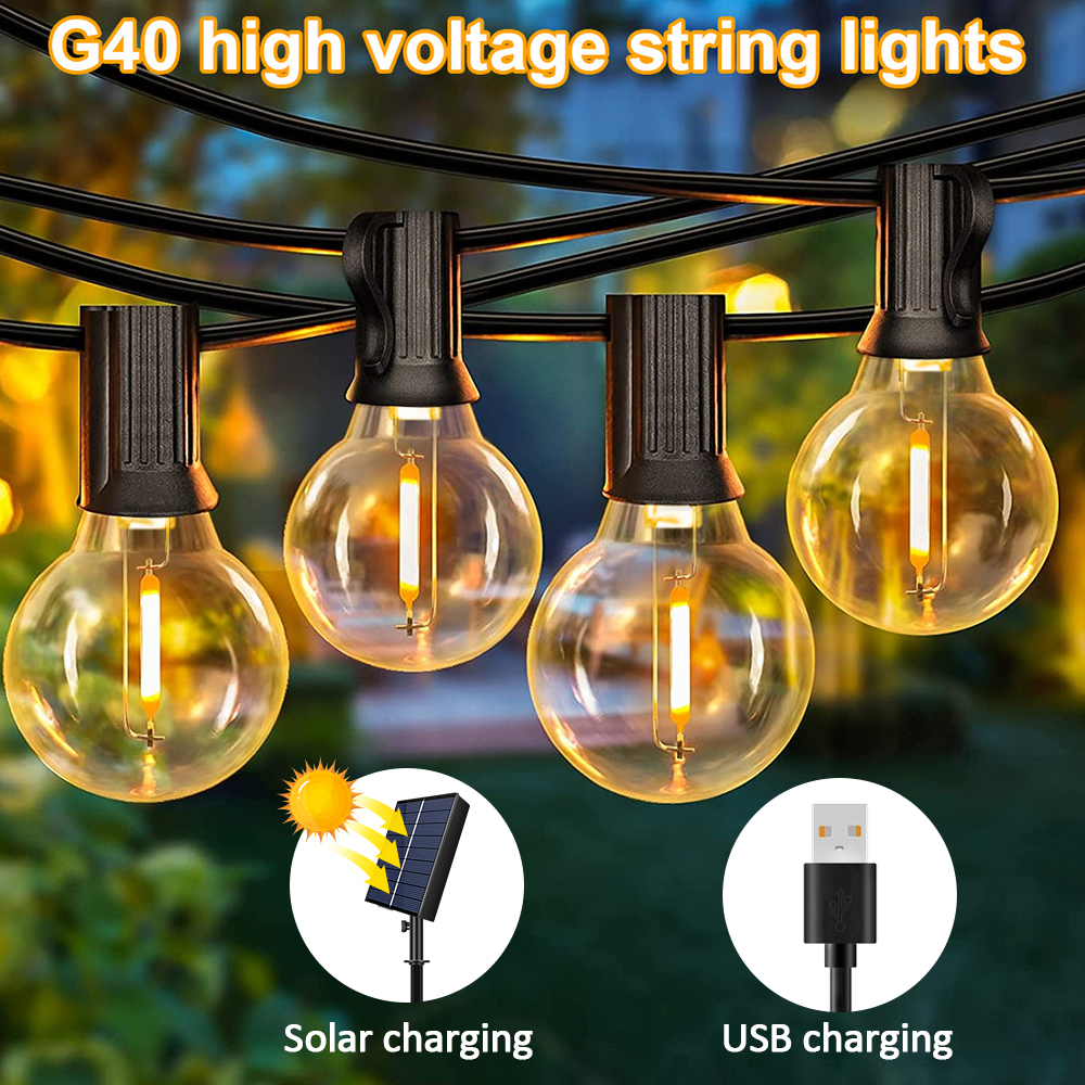Solar-Lichterkette für den Auß – String Light Bistro Bewertung und Preis