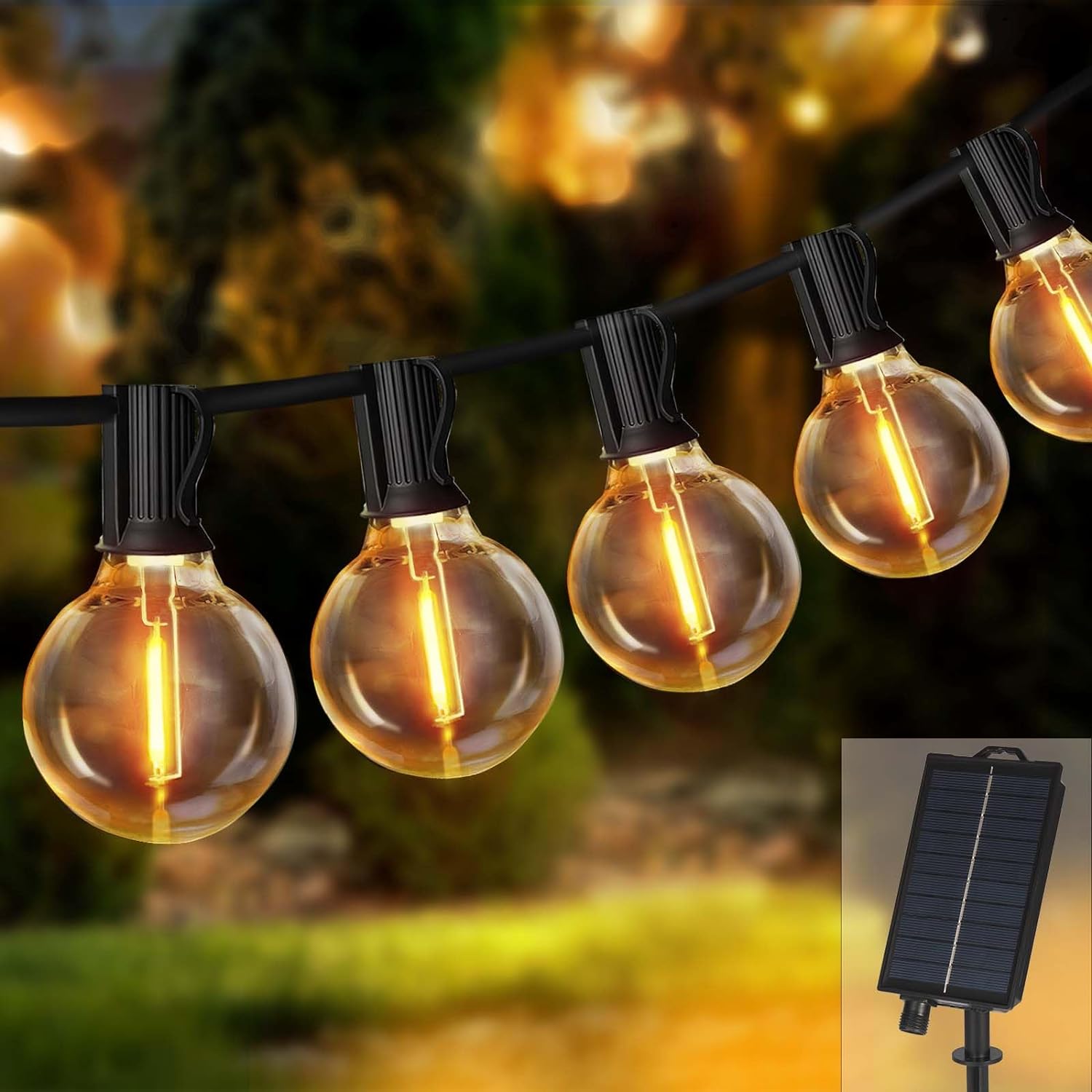 Solar-Lichterkette für den Auß – String Light Bistro Bewertung und Preis