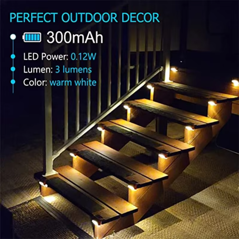 Solar-Stufenleuchten für den A – Outdoor Lighting For Steps Bewertung und Preis