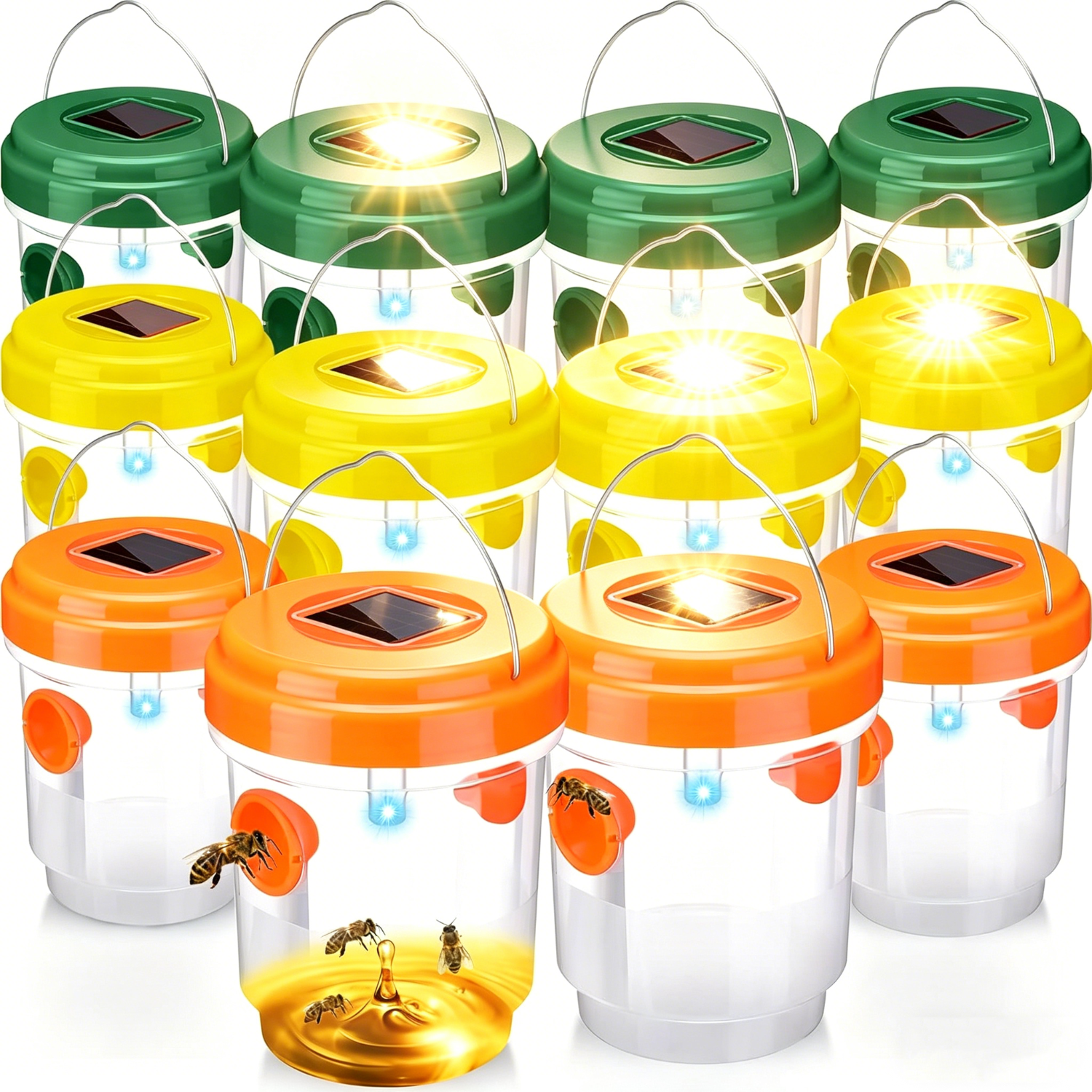 1-6 Stück Solar-Wespenfalle Wa – Outdoor Lighting On House Bewertung und Preis