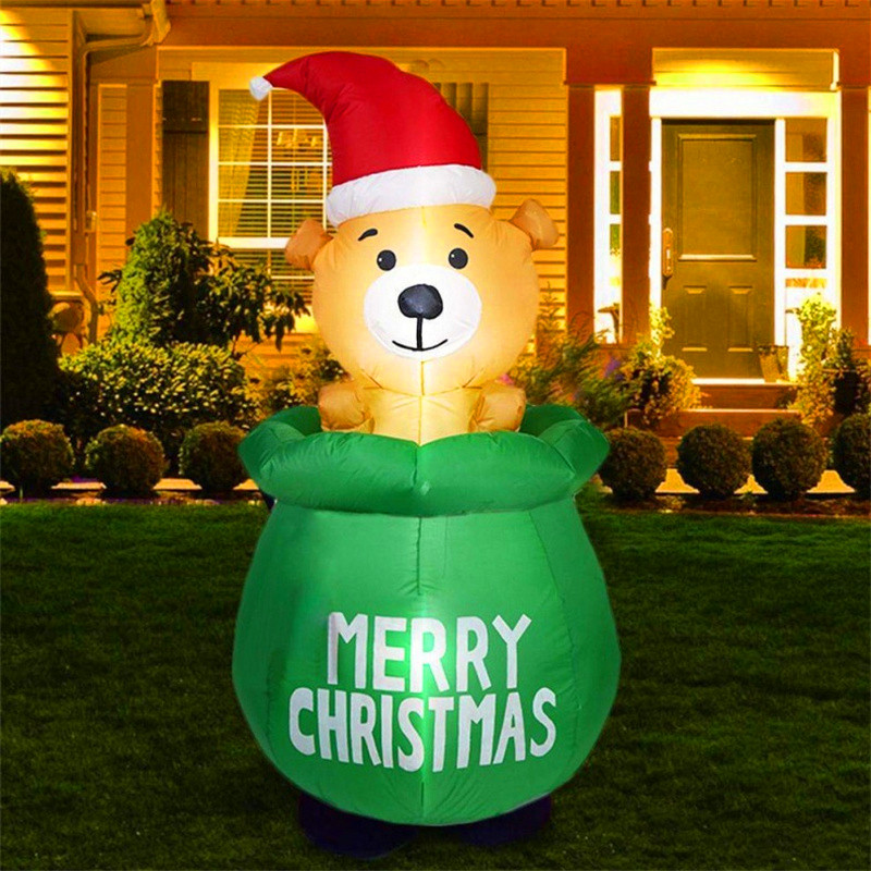5ft Weihnachten aufblasbare De – Outdoor Lighting On House Bewertung und Preis