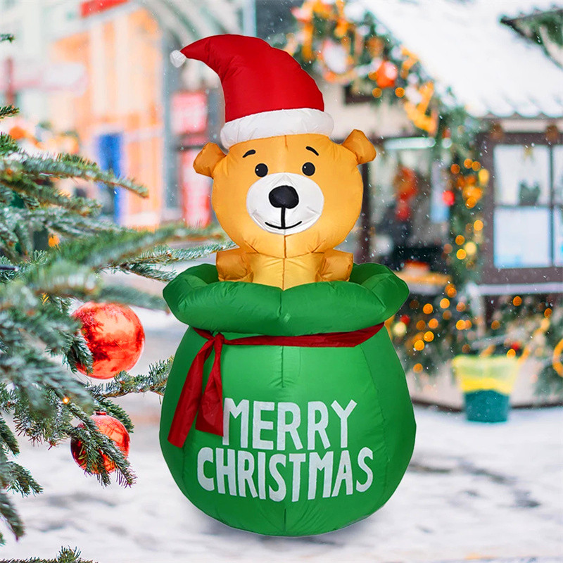 5ft Weihnachten aufblasbare De – Outdoor Lighting On House Bewertung und Preis