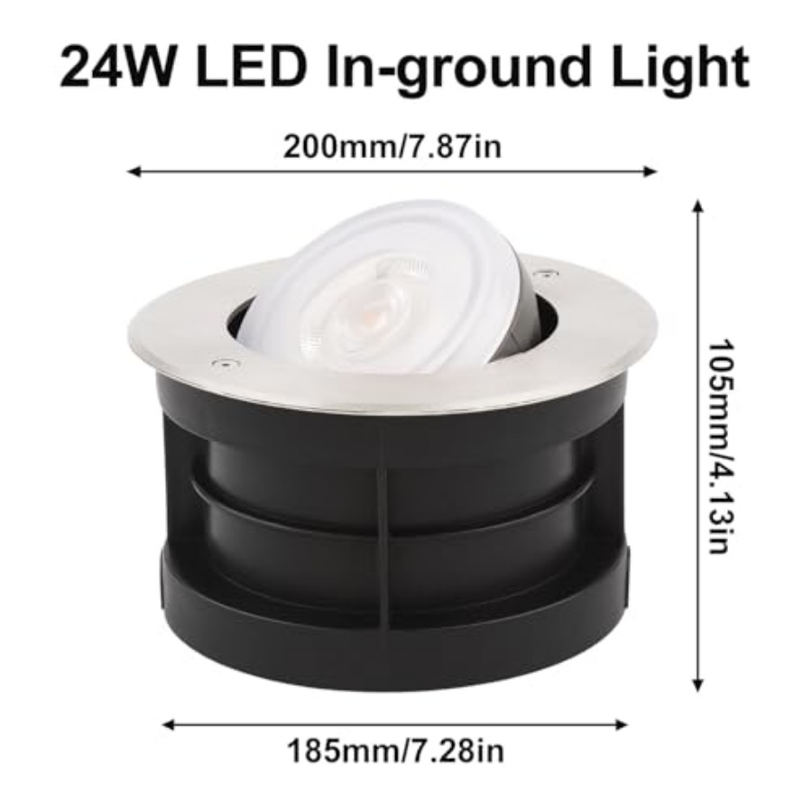 Winkelverstellbare Bodeneinbau – Outdoor Lighting Ground Fixtures Bewertung und Preis